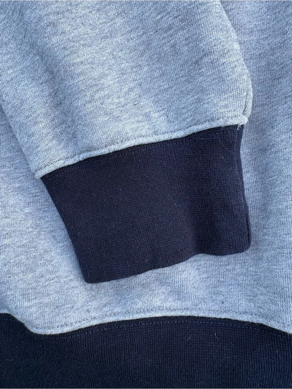 adidas Gray Crewneck Sweatshirt with Black Trim